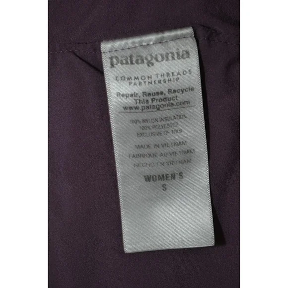 Patagonia Nano-Air Jacket Womens S Red Hooded Insulated Full Zip Outdoor Alpine - Picture 7 of 16